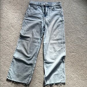 LC Lauren Conrad Light Blue Ankle high rise Jeans